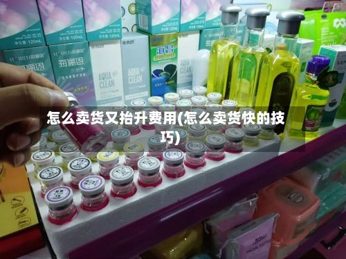 怎么卖货又抬升费用(怎么卖货快的技巧)-第2张图片
