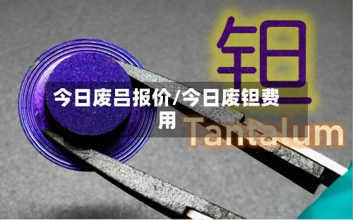 今日废吕报价/今日废钽费用
