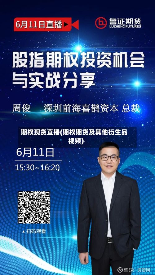期权现货直播(期权期货及其他衍生品视频)