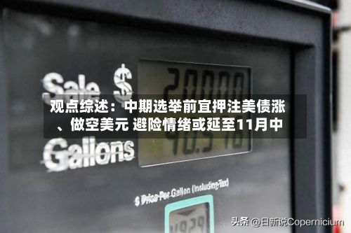 观点综述：中期选举前宜押注美债涨、做空美元 避险情绪或延至11月中-第3张图片