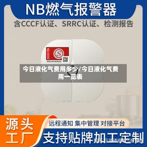 今日液化气费用多少/今日液化气费用一览表