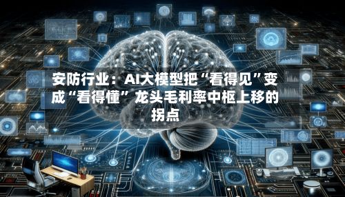 安防行业：AI大模型把“看得见”变成“看得懂” 龙头毛利率中枢上移的拐点