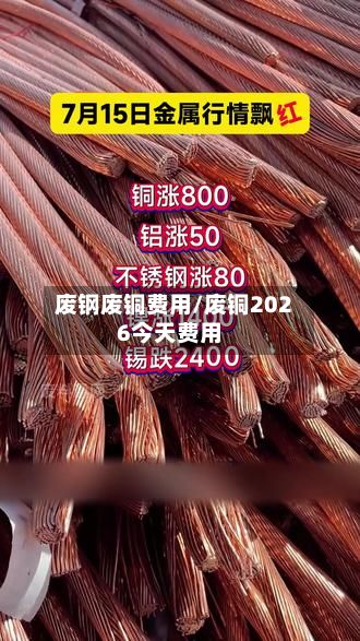 废钢废铜费用/废铜2026今天费用