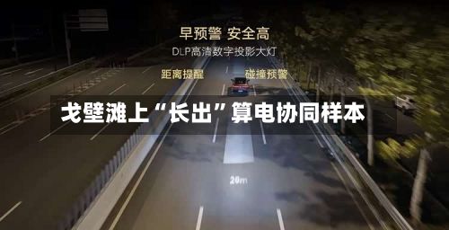 戈壁滩上“长出”算电协同样本-第3张图片