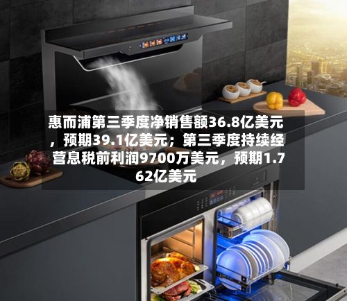 惠而浦第三季度净销售额36.8亿美元,预期39.1亿美元;第三季度持续经营息税前利润9700万美元,预期1.762亿美元