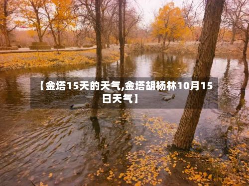 【金塔15天的天气,金塔胡杨林10月15日天气】-第3张图片