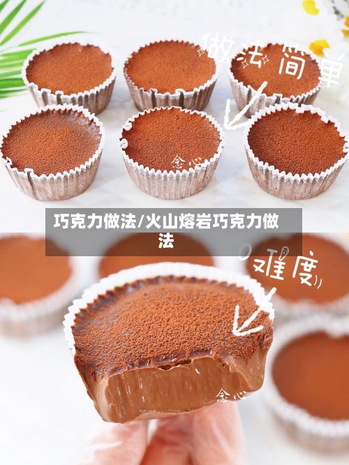 巧克力做法/火山熔岩巧克力做法