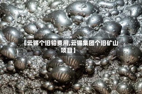 【云锡个旧铅费用,云锡集团个旧矿山项目】-第3张图片