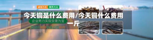 今天铜是什么费用/今天铜什么费用一斤