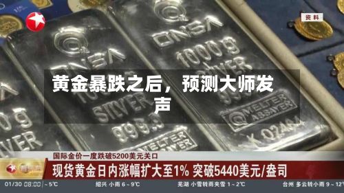 黄金暴跌之后，预测大师发声
