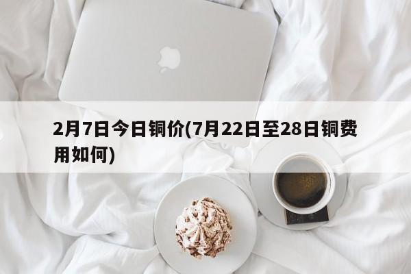 2月7日今日铜价(7月22日至28日铜费用如何)