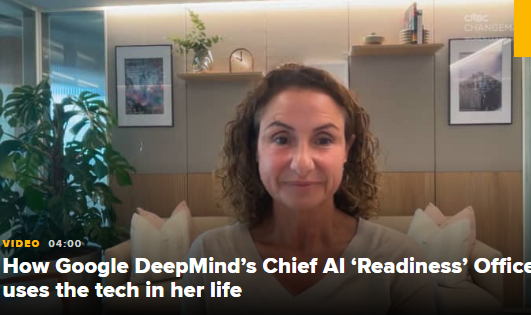 谷歌DeepMind易卜拉欣：全球首位AI“就绪官	”，畅谈为AI未来做好准备